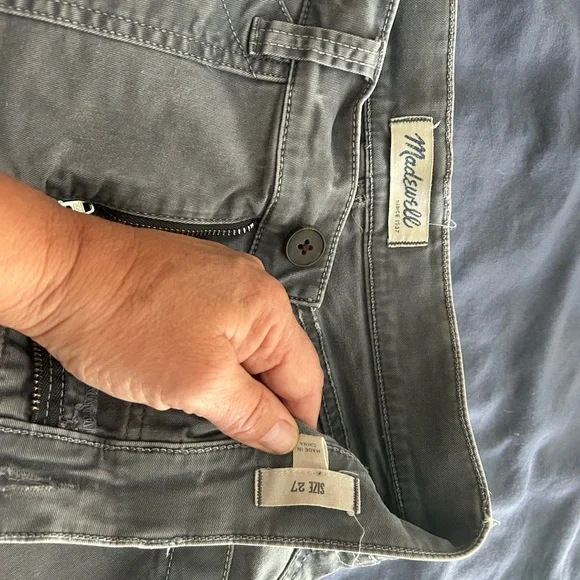 Light grey madewell Cargo Pants - Picture 3 of 8